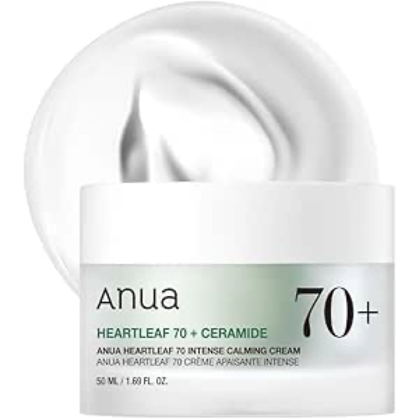 Anua Heartleaf 70 Intense Calming Cream With Ceramide, Panthenol, Heartleaf Extract