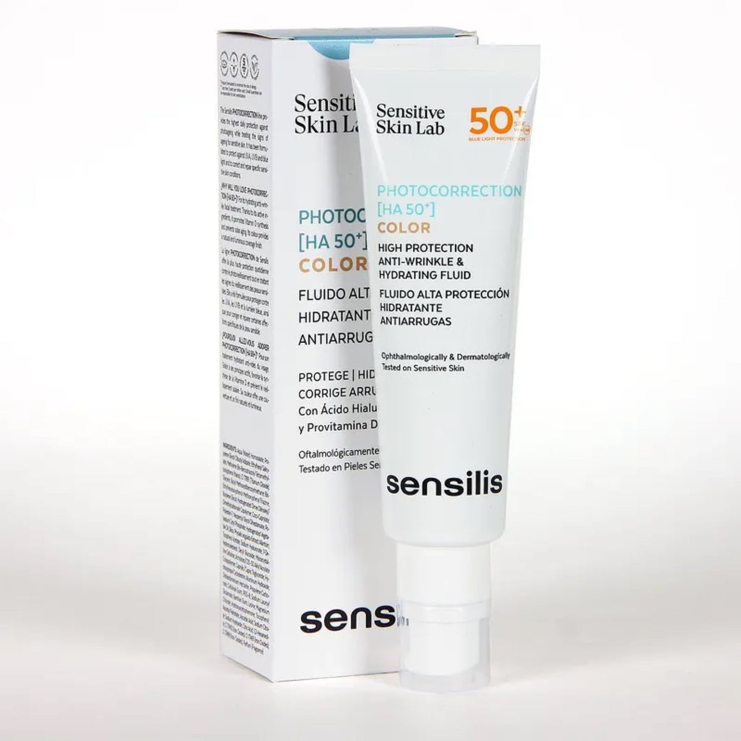 Sensilis Photocorrection Ha 50+ High Protection Anti-Wrinkle &Hydrating Fluid 50 Ml