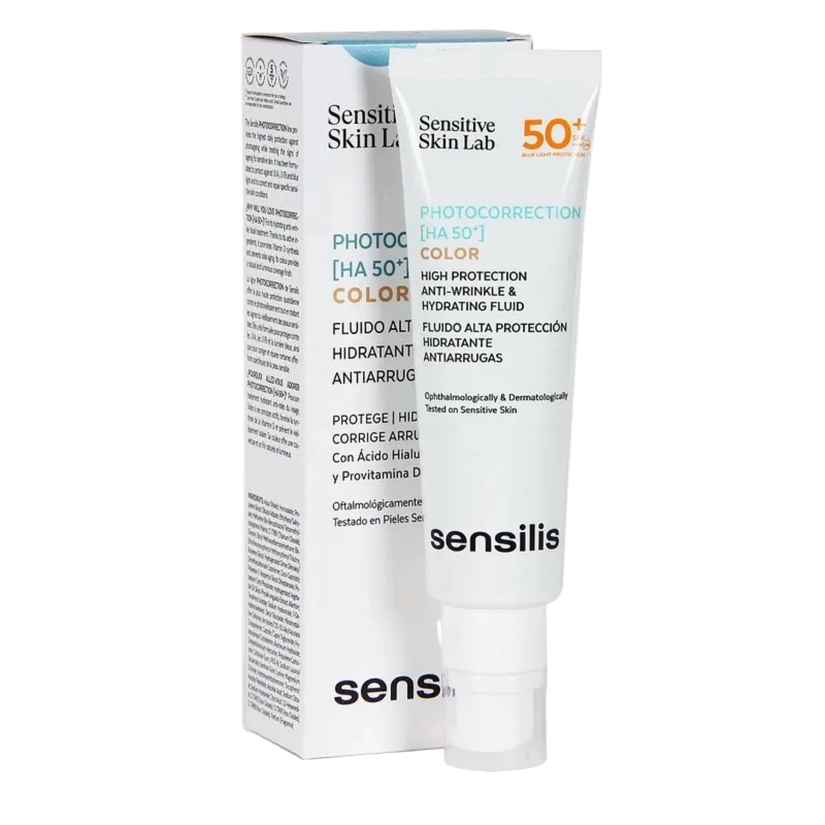 Sensilis Photocorrection Ha 50+ High Protection Anti-Wrinkle &Hydrating Fluid 50 Ml