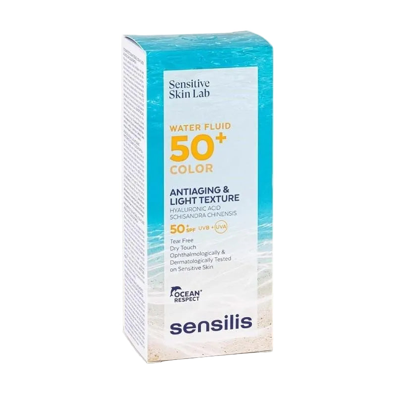 Sensilis Sensitive Skin Water Fluid Teinte Spf50+ 40ml