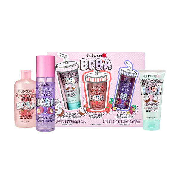 Bubble T Cosmetics Boba Tea Bathroom Essentials Gift Set