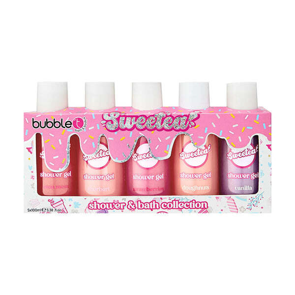 Bubble T Cosmetics Sweetea Shower & Bath Collection (5 X 100ml)
