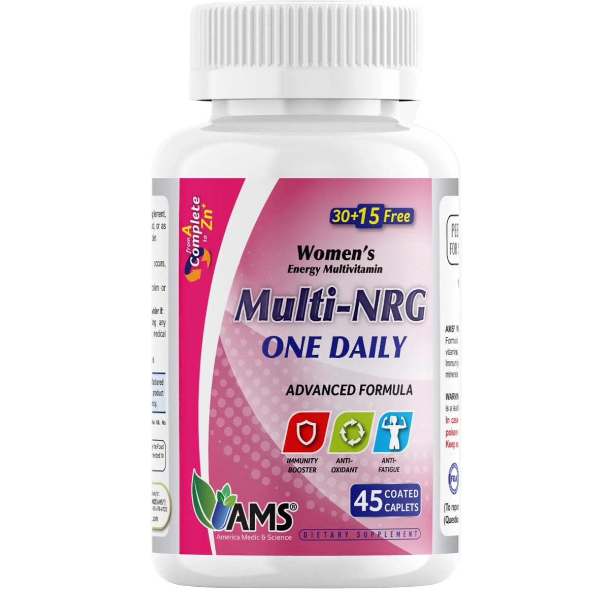 AMS Women’s Multi-NRG 45 Tablets