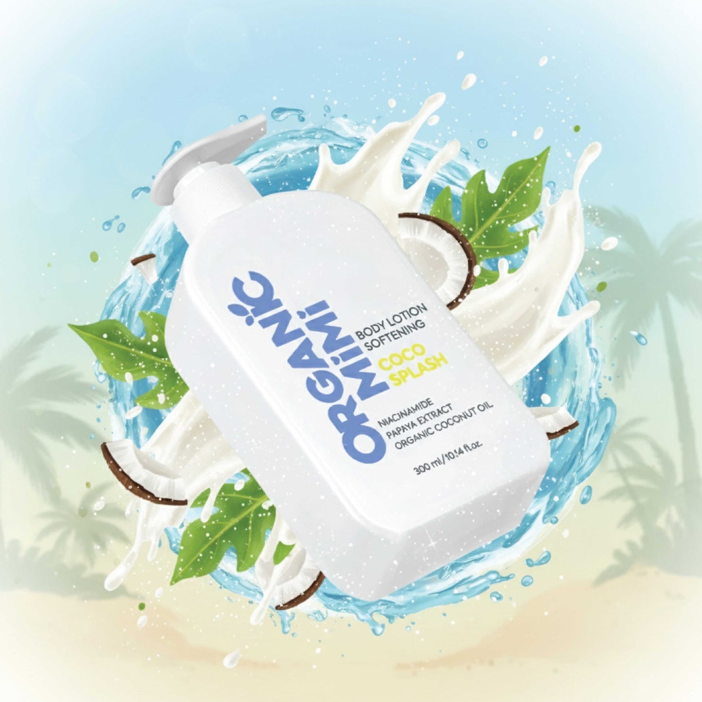Organic Mimi Body Lotion Coco Splash 300 ml
