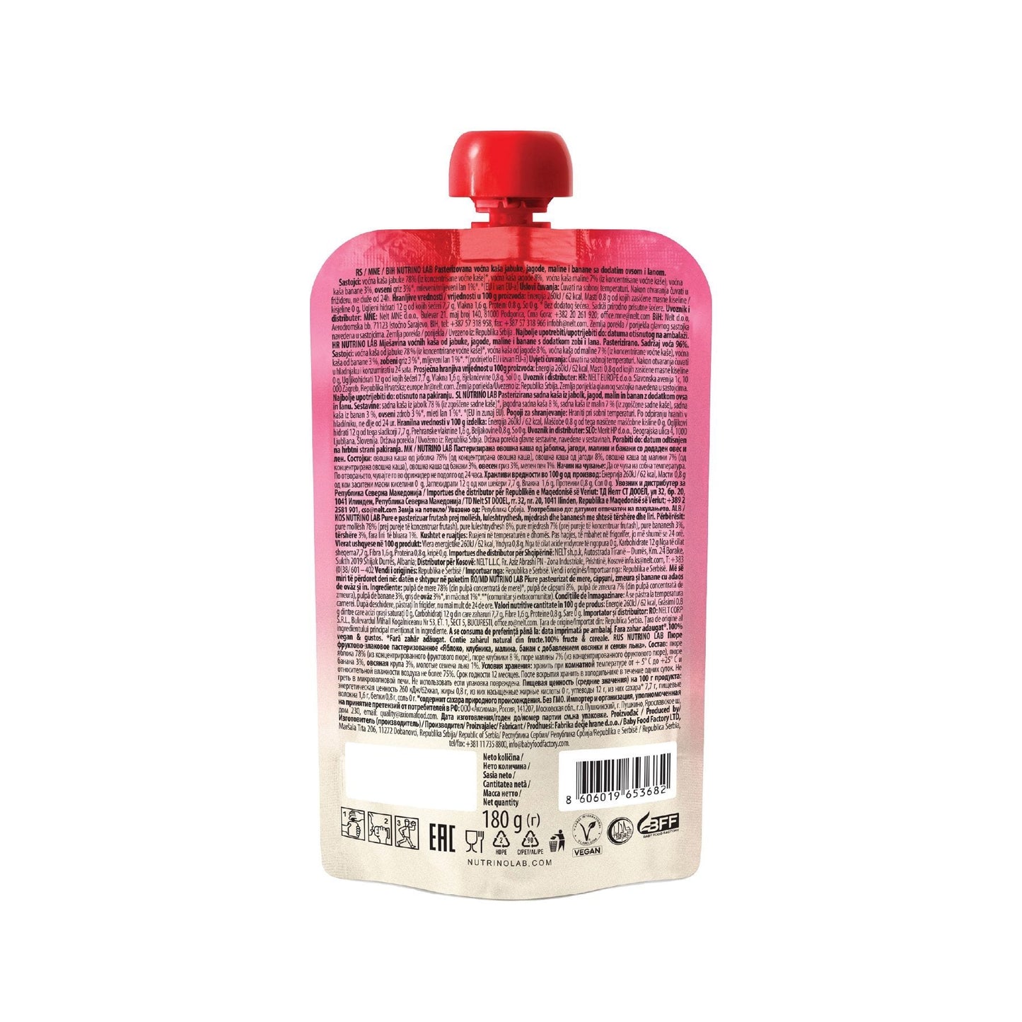 Nutrino Lab Very Berry Mix 180 g