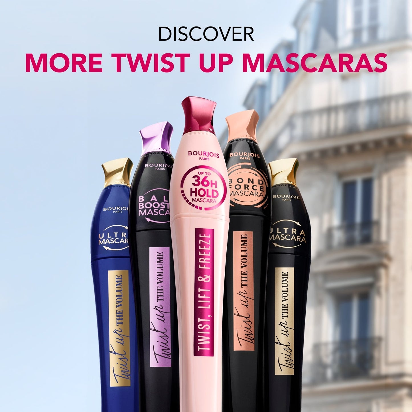 Bourjois Twist, Lift & Freeze Mascara 8ml