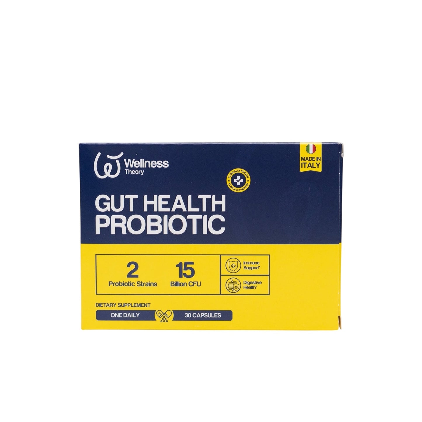 Wellness Theory Everyday Gut Health Probiotics 15B - 30 Capsules