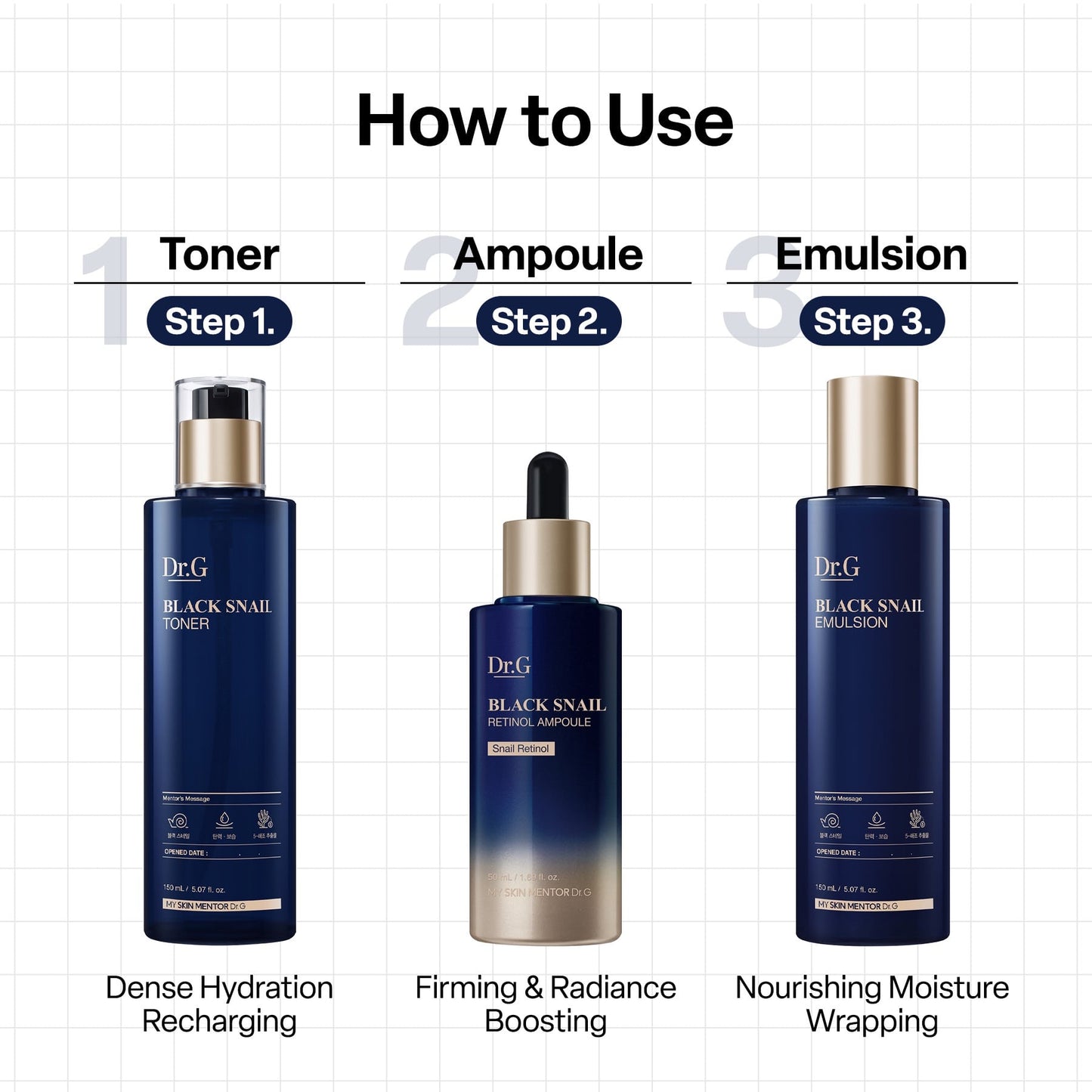 Dr.G Black Snail Emulsion 150ml