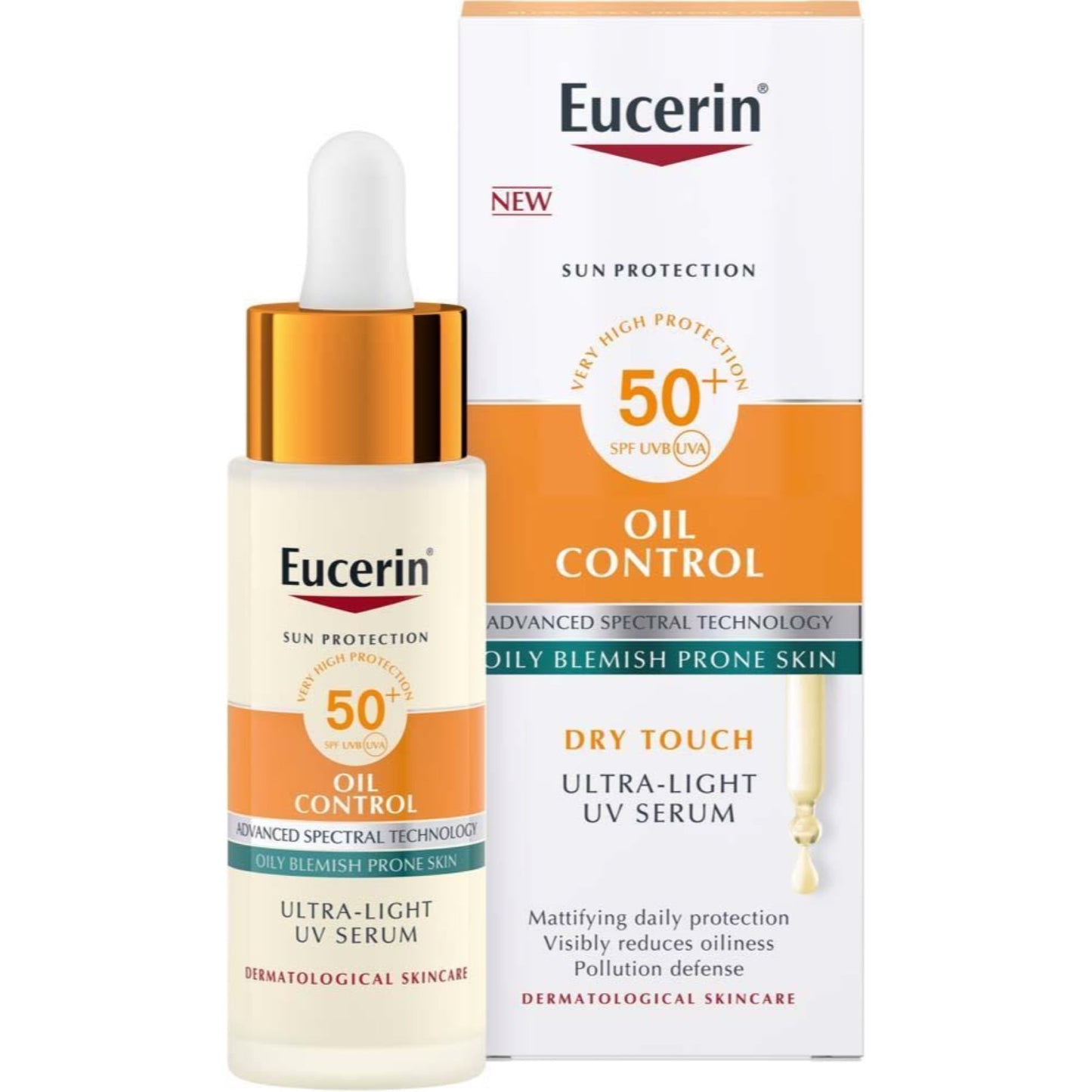 Eucerin Oil Control UV Serum SPF50+ 30ml