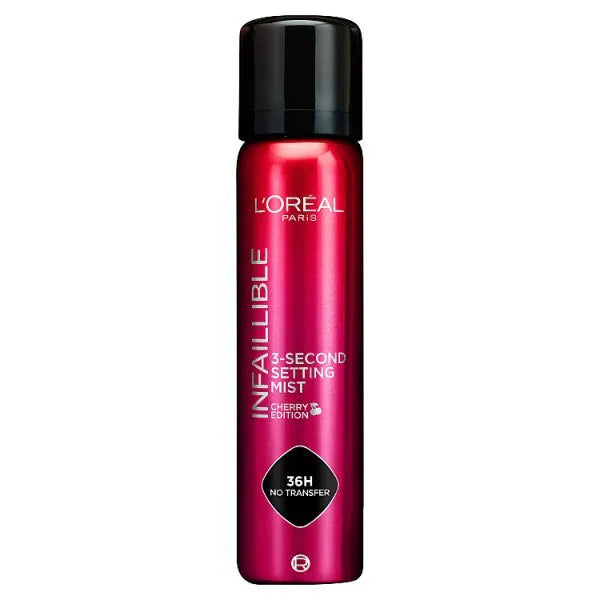 L'Oreal Paris Infallible 3-Second Setting Spray Cherry Fix