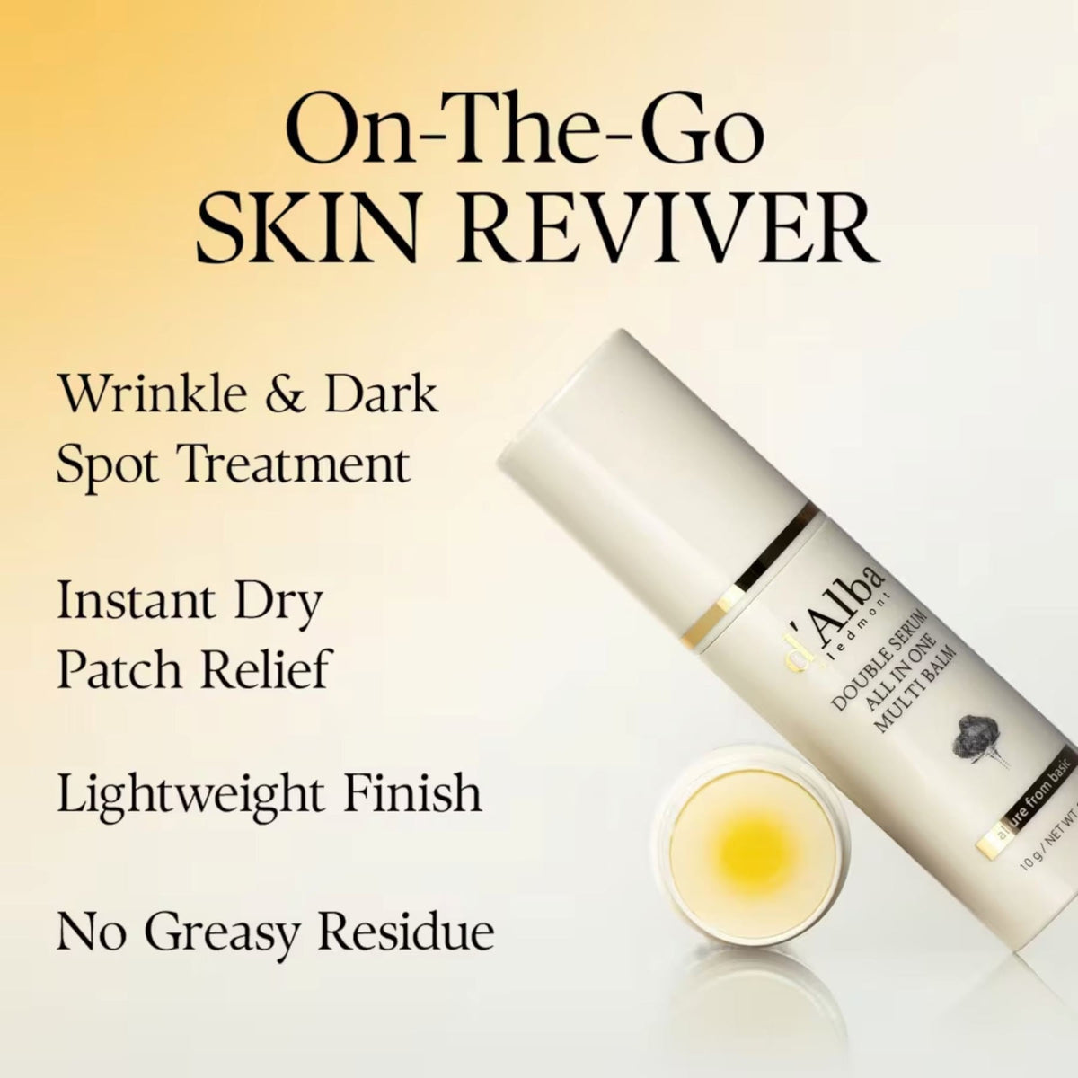 D'alba Double Serum All in One Multi Balm 10g