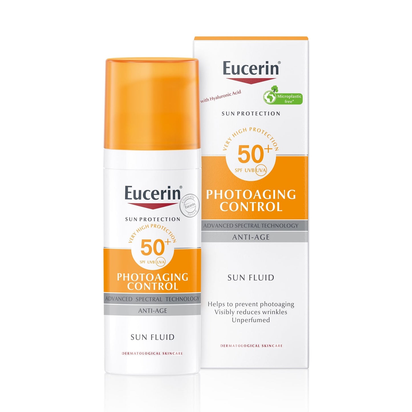 Eucerin Oil Control Dry Touch Sunscreen Face Gel-cream Spf50+, 50ml