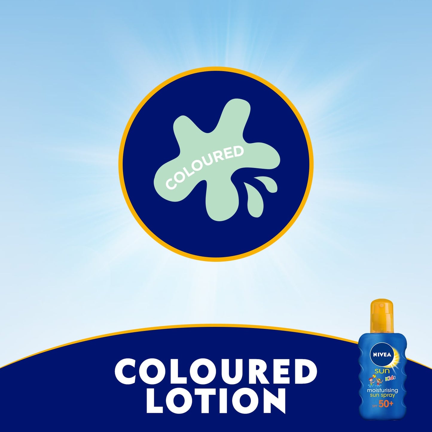 Nivea Sun Kids Moisturising Sun Spray SPF50+ 200ml