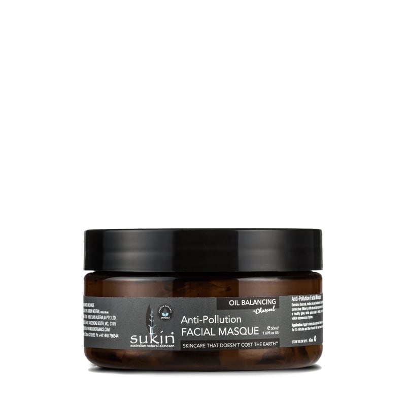 Sukin Oil Balancing Anti-Pollution Exfoliating Mask Charcoal 100ml