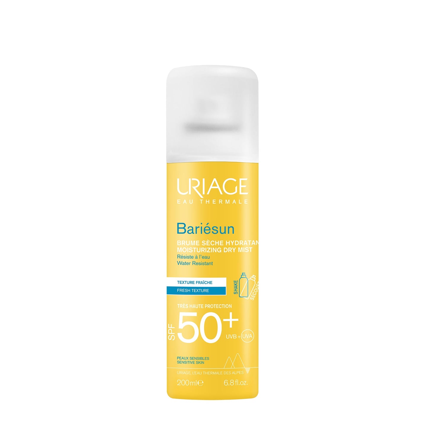 Uriage Bariesun Nourishing Dry Mist Sun Protection SPF50+ 200ml