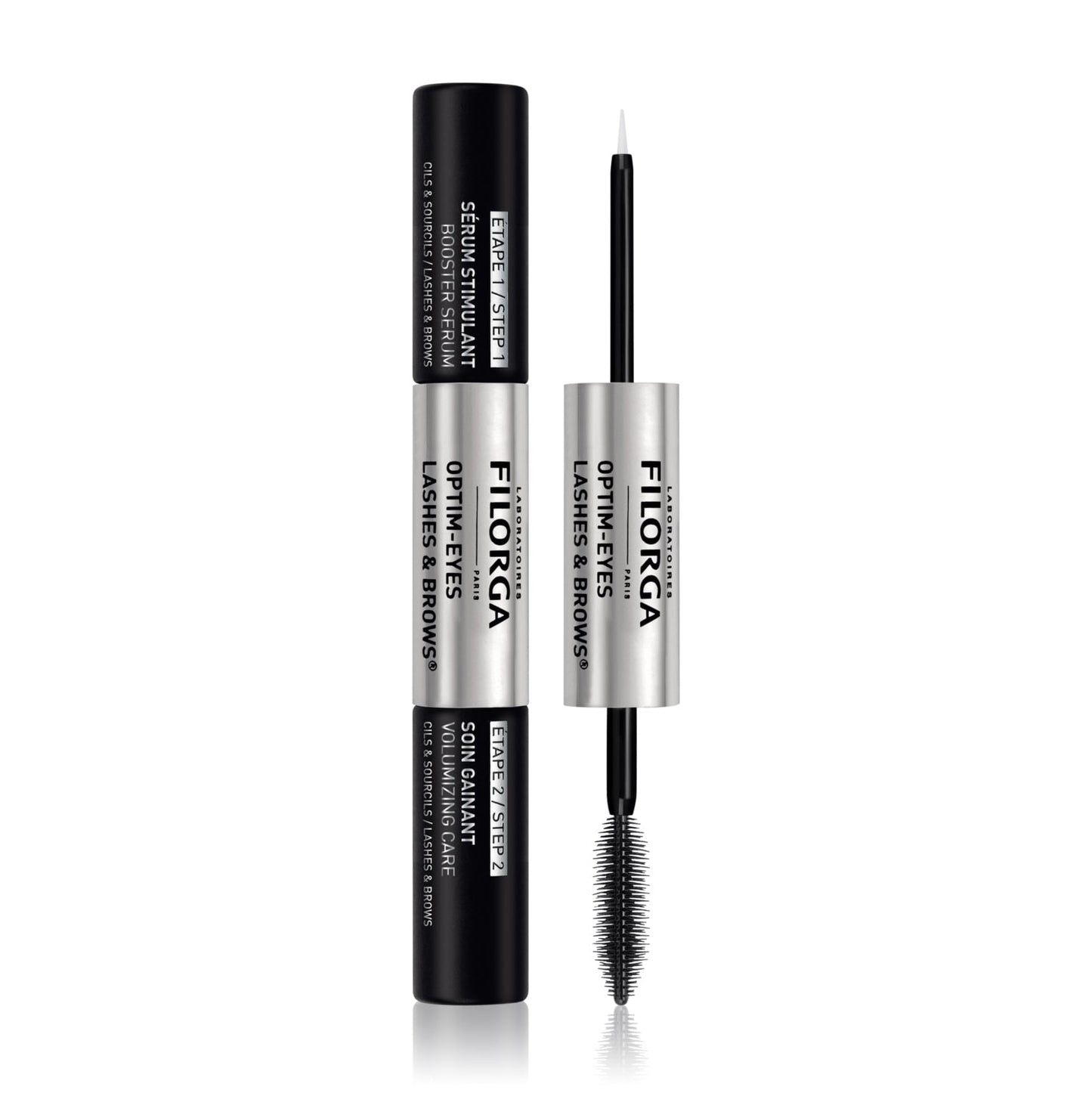 Filorga Optim-Eyes Lashes & Brows Booster Serum + Volumising Care Eye Treatment 2X6.5ml