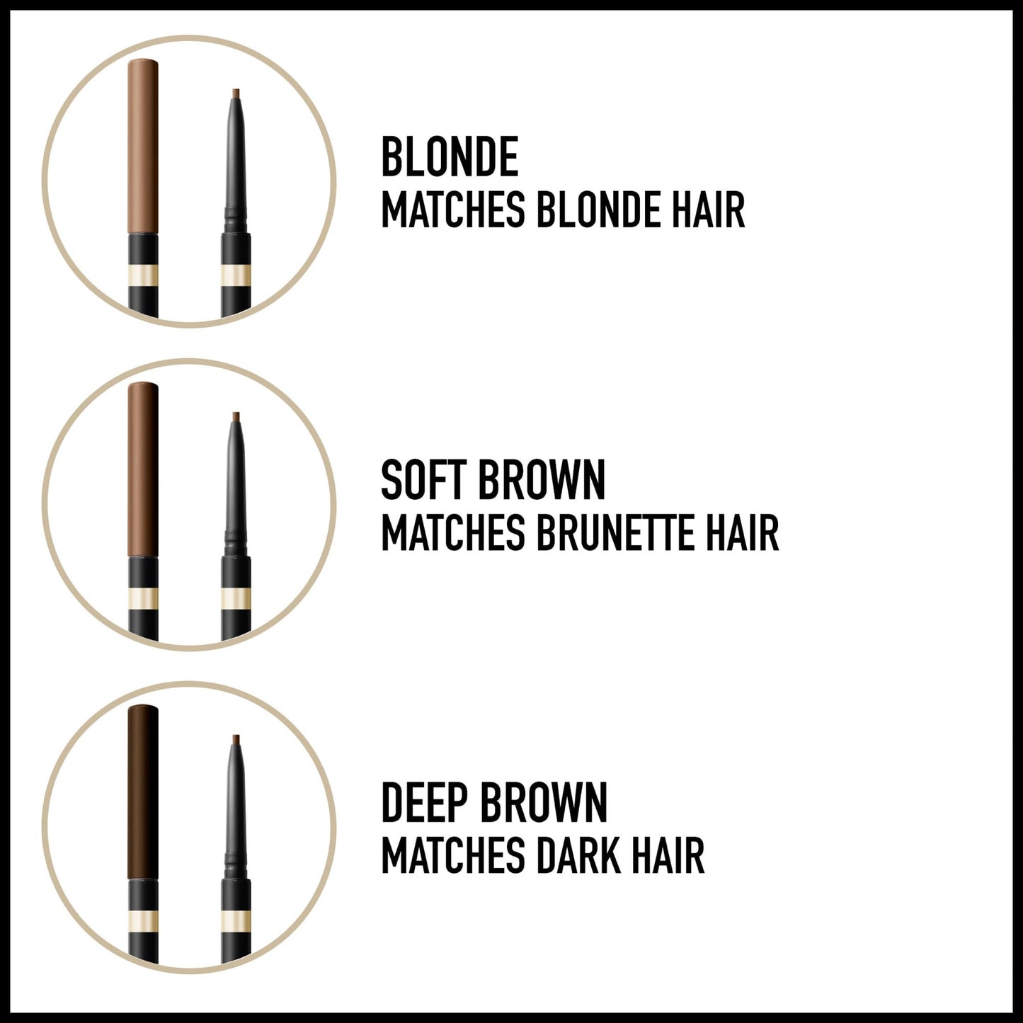 Max Factor Brow Shaper Eye Brow Pencil 1g