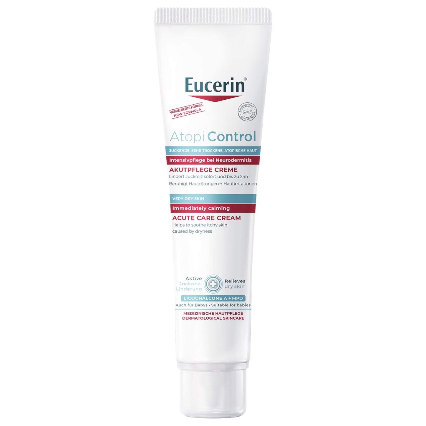 Eucerin Atopicontrol Acute Care Body Cream With Ceramides, 40ml