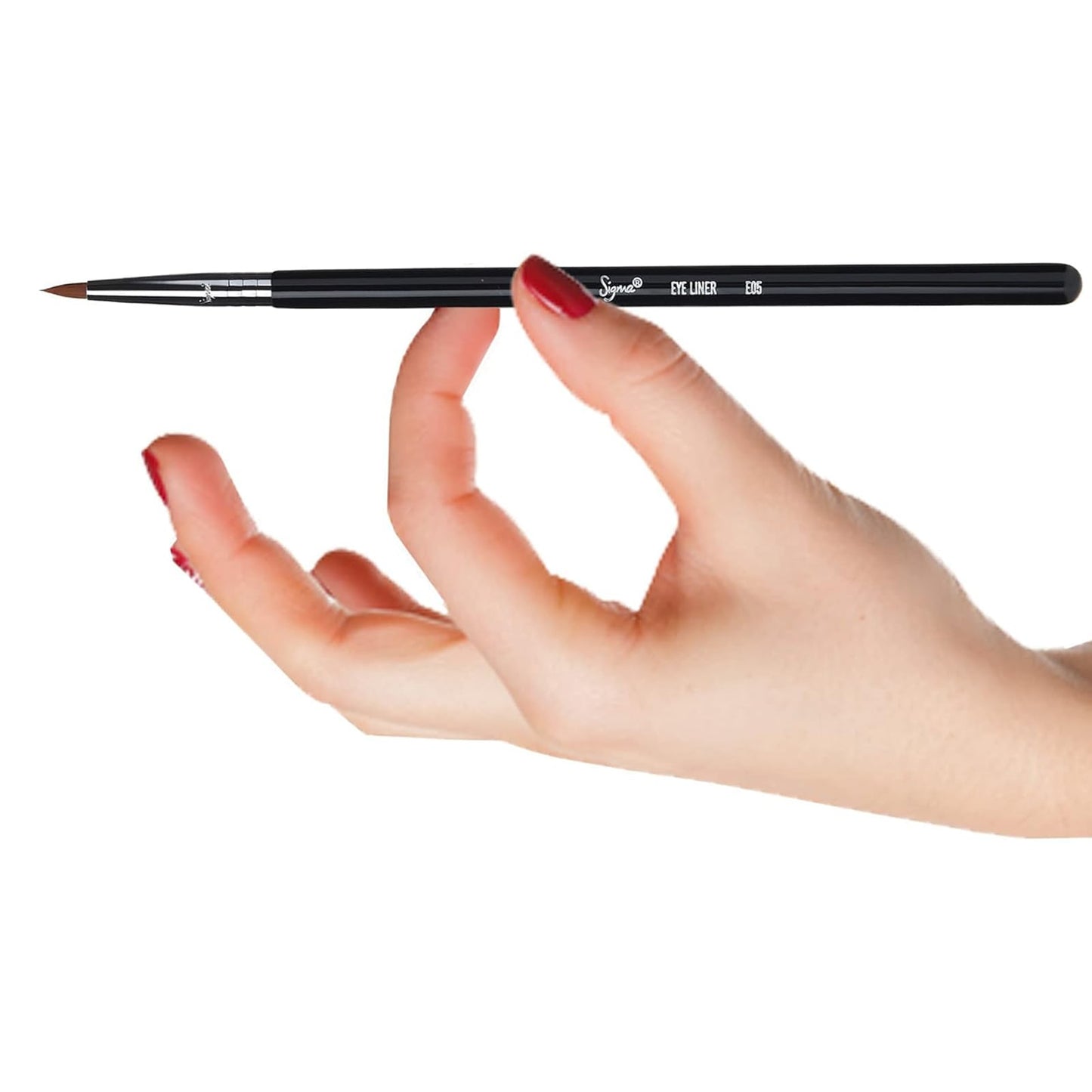 E05 Eye Liner Brush Black/Silver Black/Silver|1 Piece