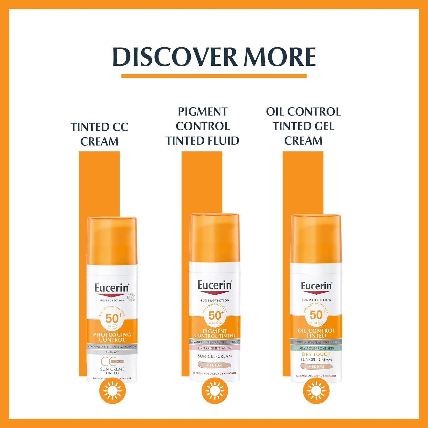 Eucerin Pigment Control Sun Gel-CreamSPF 50+ Medium 50ml