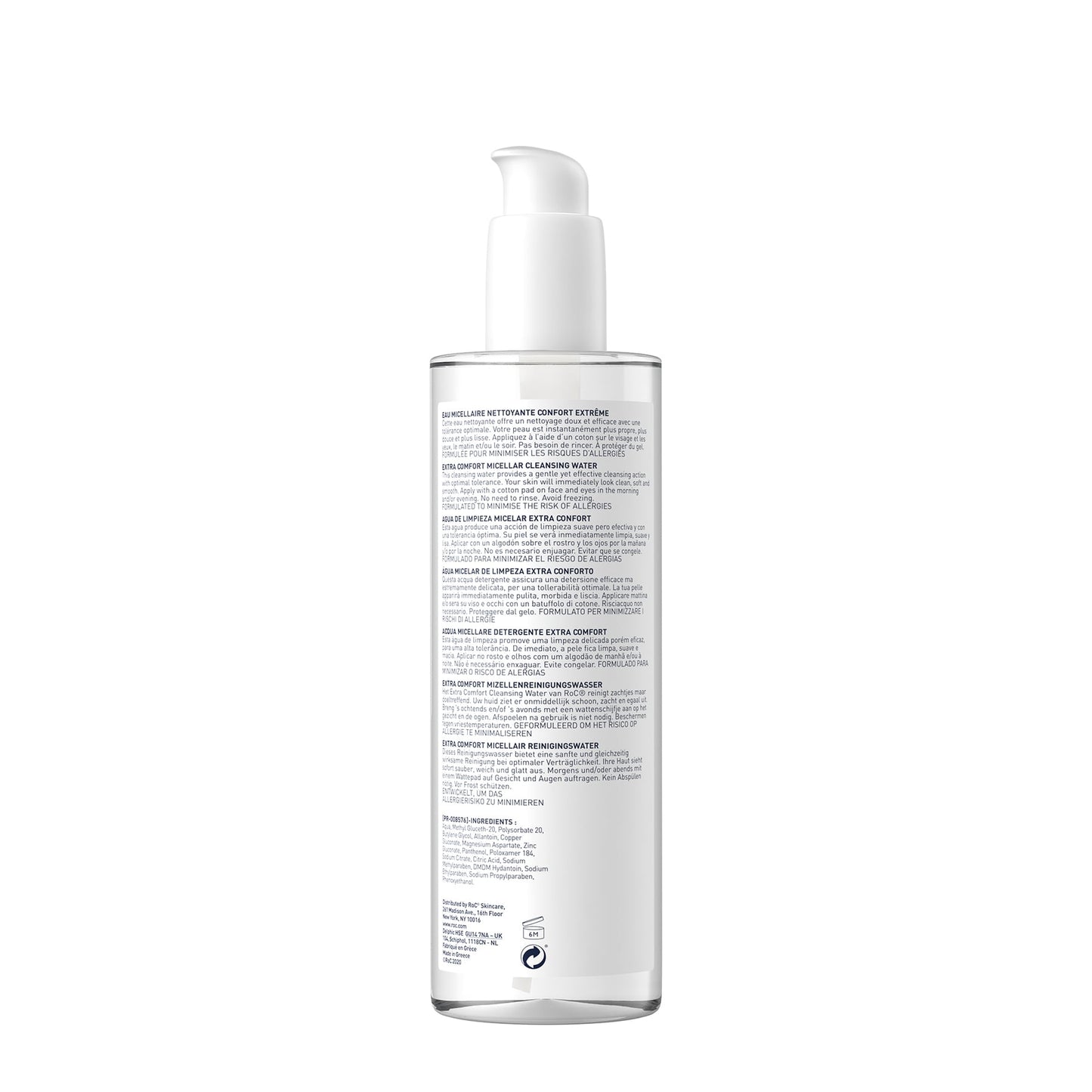 RoC Micellar Extra Comfort Cleansing Water 400ml
