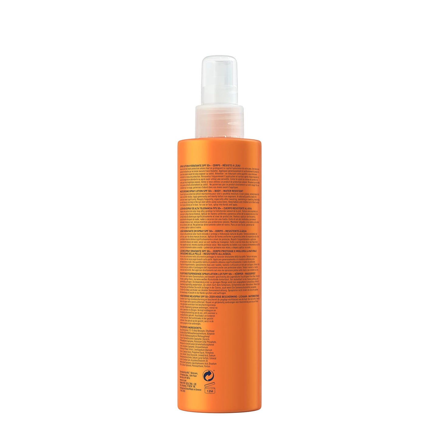 RoC Soleil-Protect Moisturising Spray Lotion SPF50 200ml