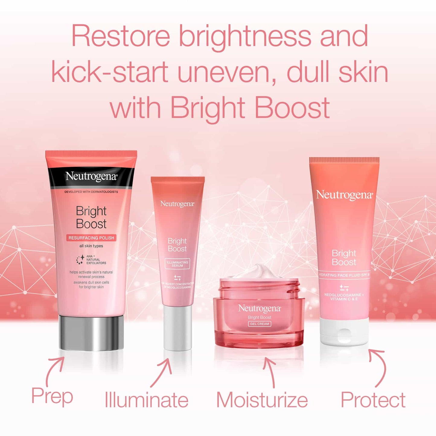Neutrogena Bright Boost Gel Face Cream 50ml