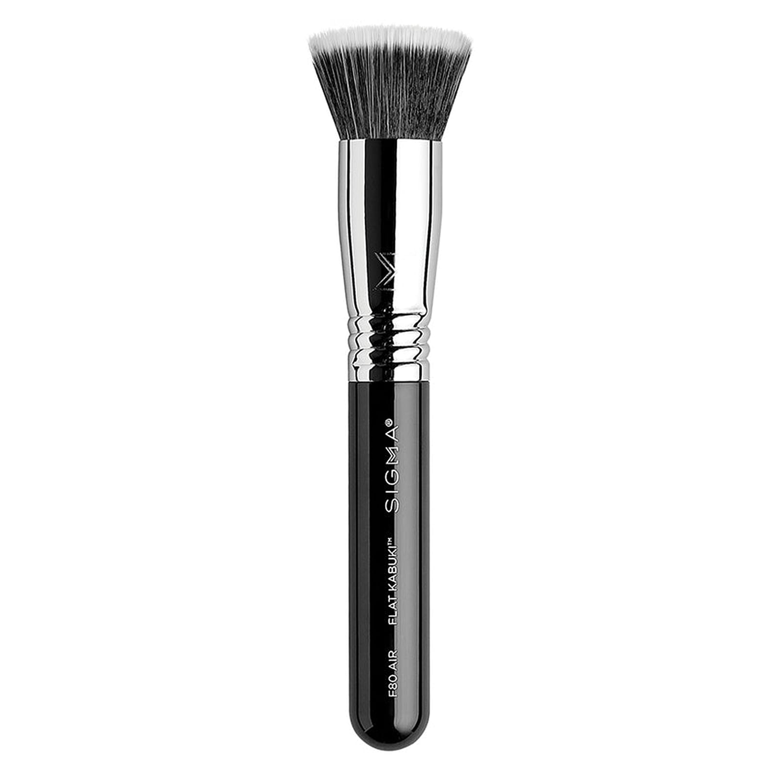 F80 Air Flat Kabuki Brush Black/Silver Watsons
