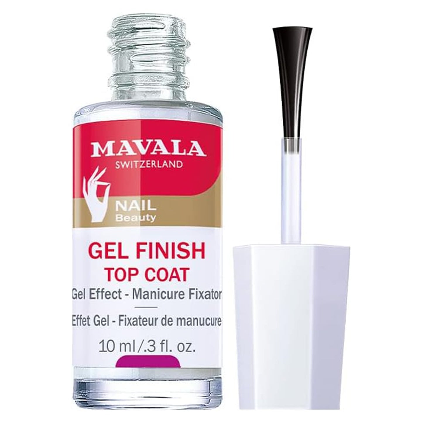 Gel Finish Top Coat Clear 10ml Clear|10ml