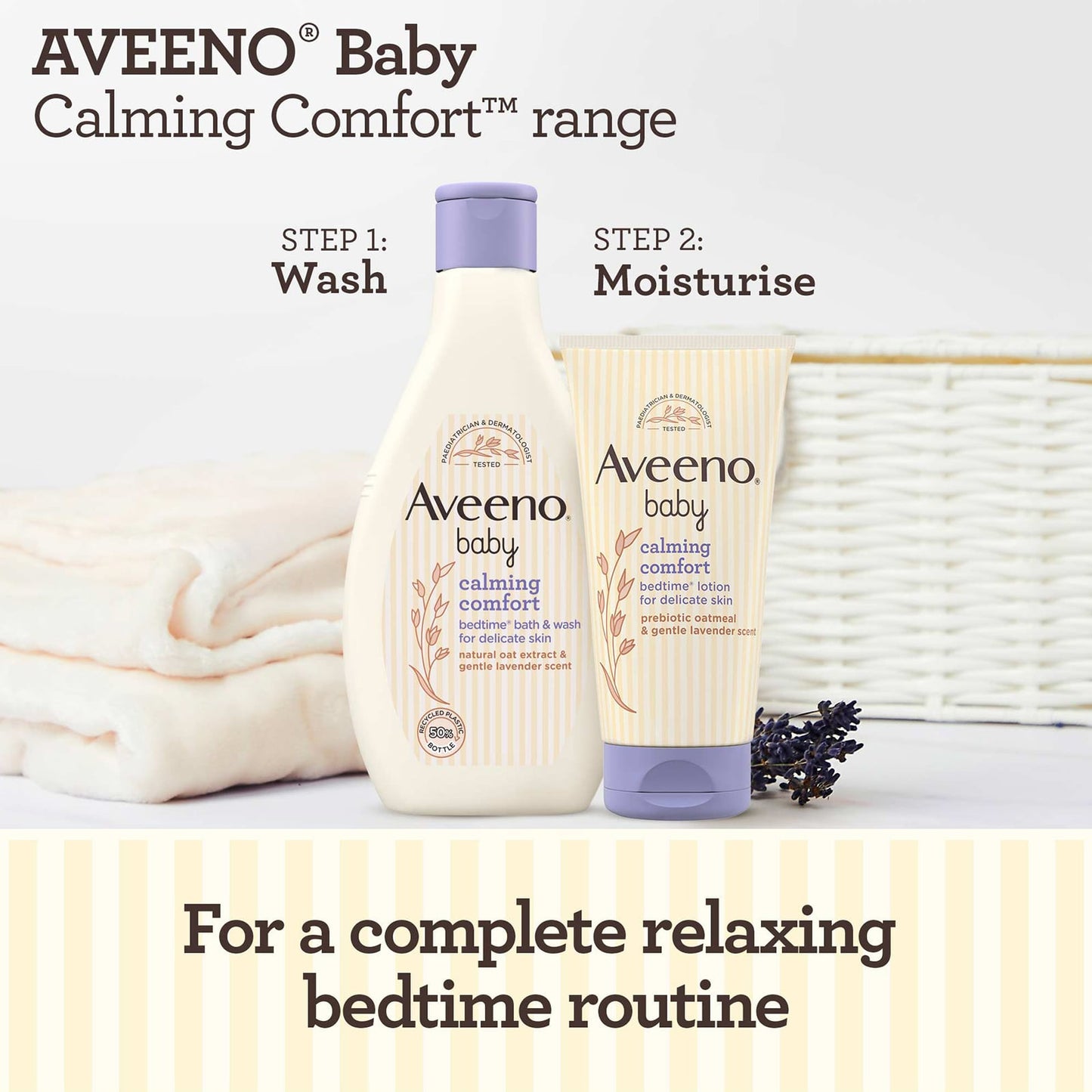 Aveeno Baby Calming Comfort Bedtime Lotion 150ml