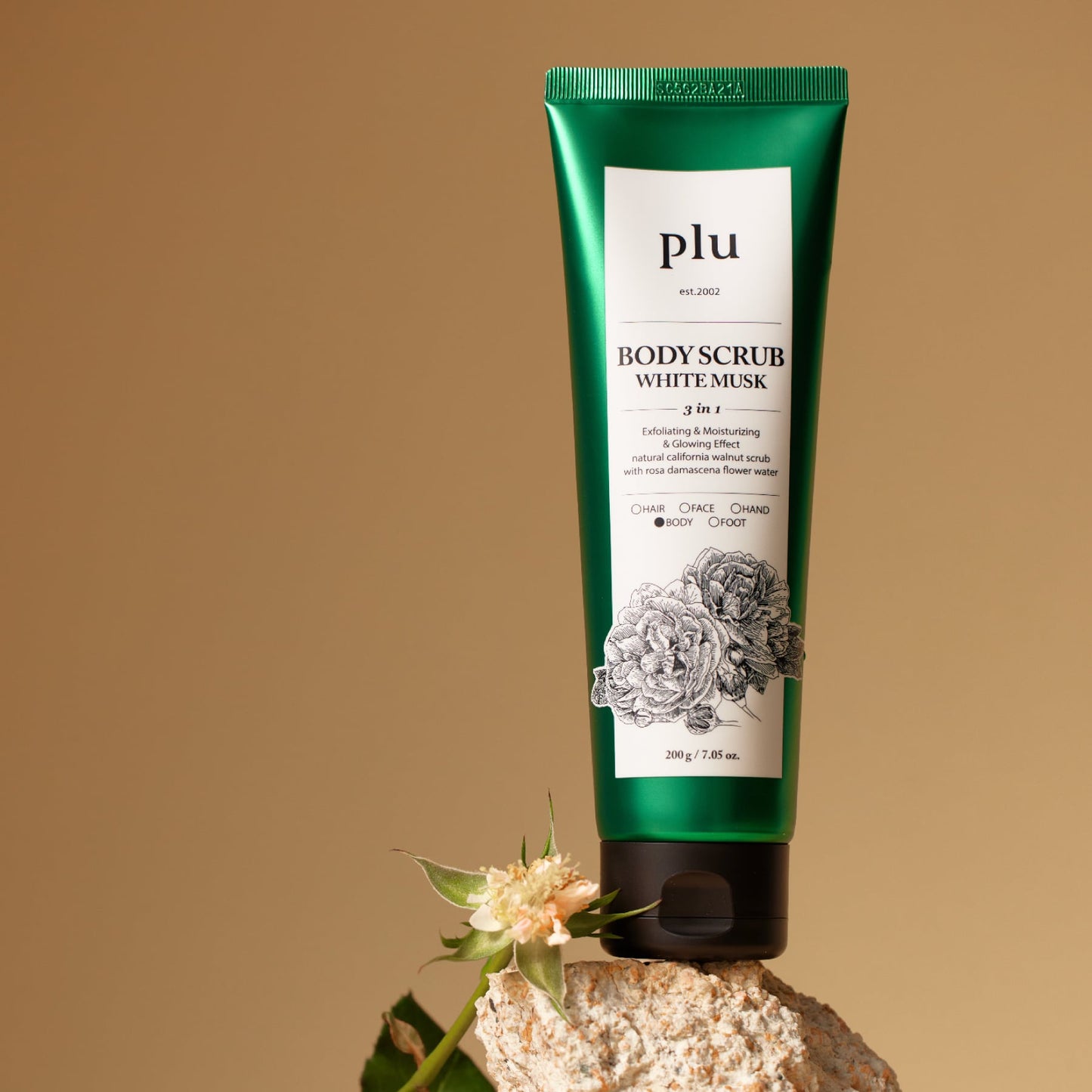 plu Body Scrub White Musk 200g