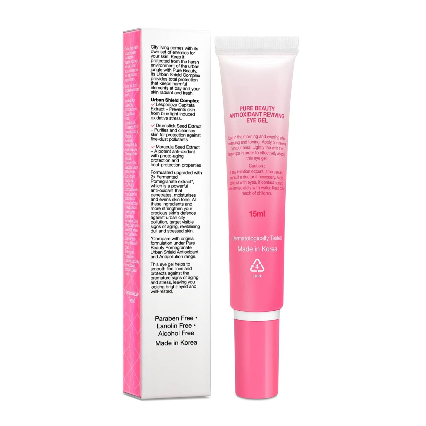 Urban Shield Antioxidant Reviving Eye Gel Cream 15ml
