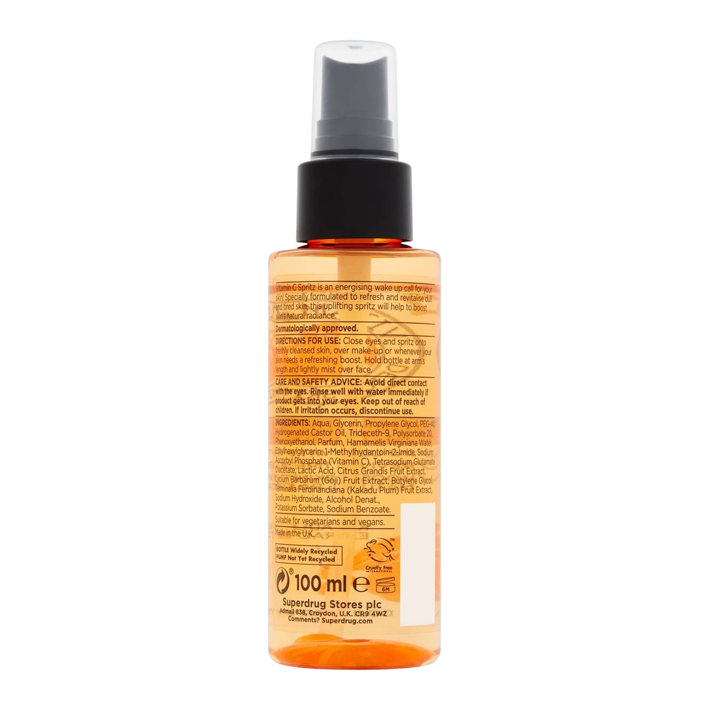 Vitamin C Energising Hydrating Spray 100ml 100ml