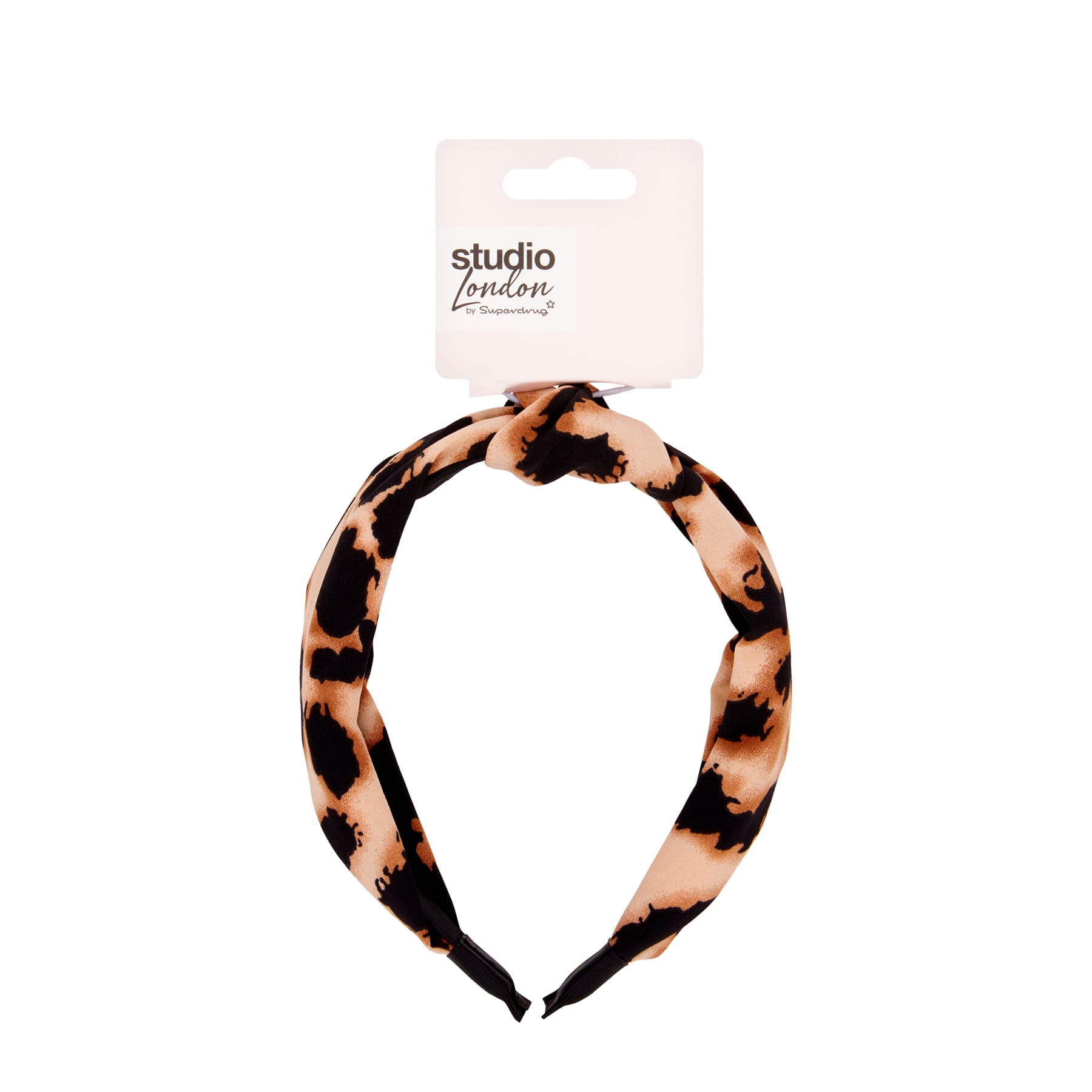 Buy Superdrug Studio London Leopard Print Headband Watsons