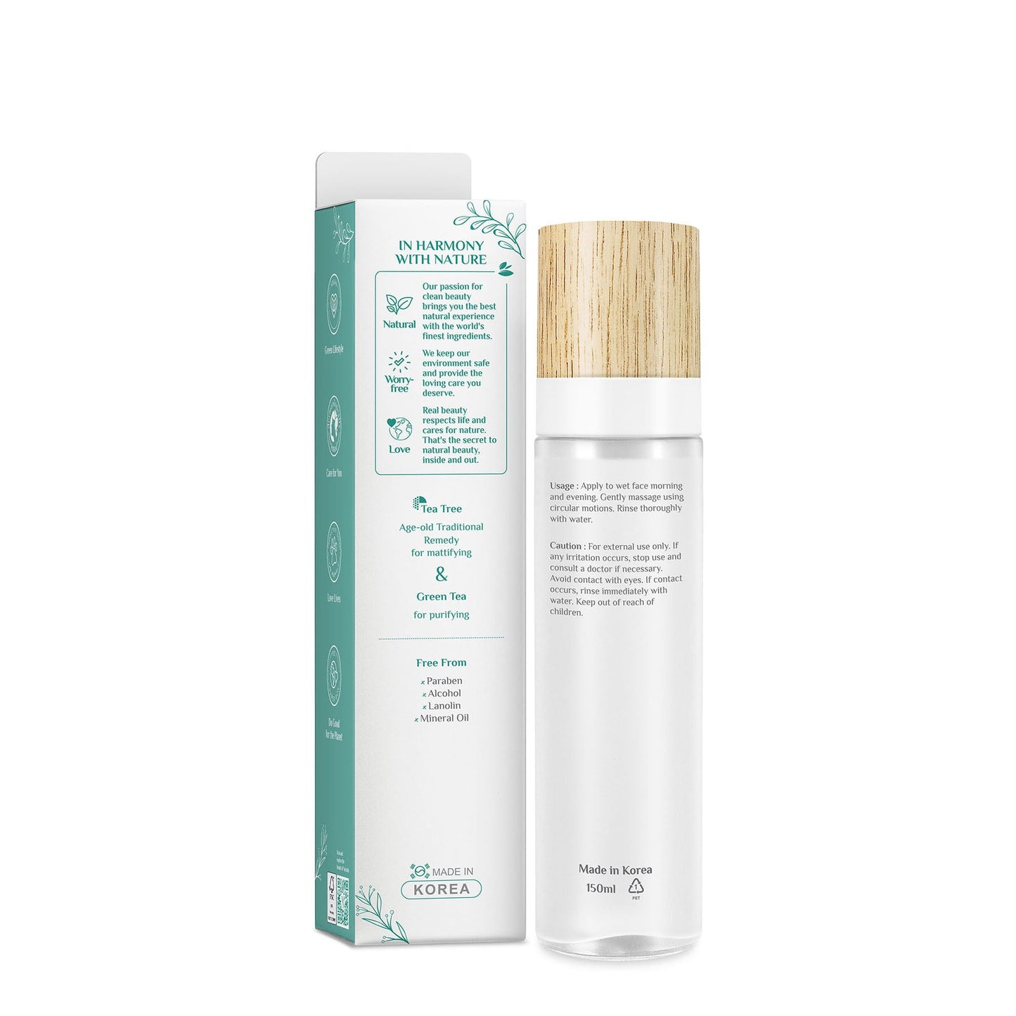 Tea Tree & Green Tea Mattifying Cleansing Gel 150ml 150ml