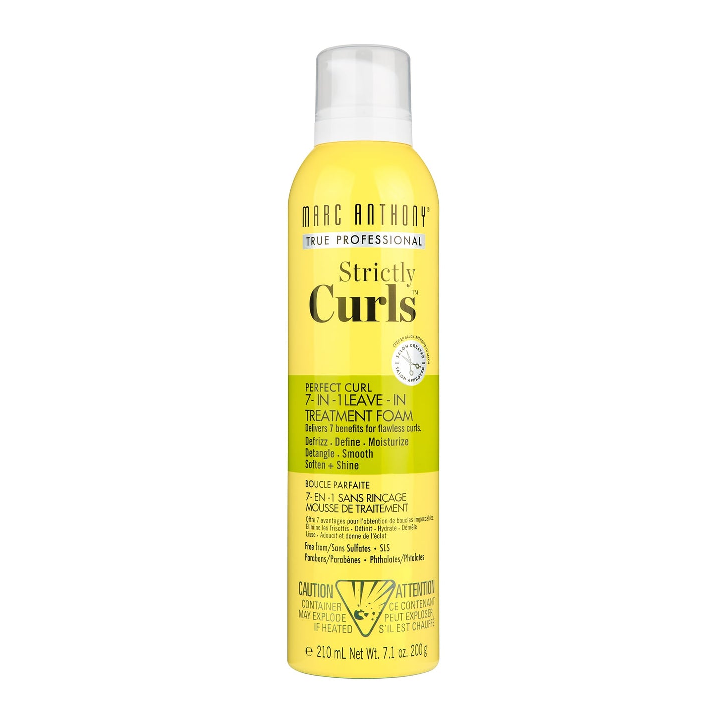 Strictly Curls Perfect Curl 7-in-1 Leave-In Treatment Foam Conditioner 210ml 210ml