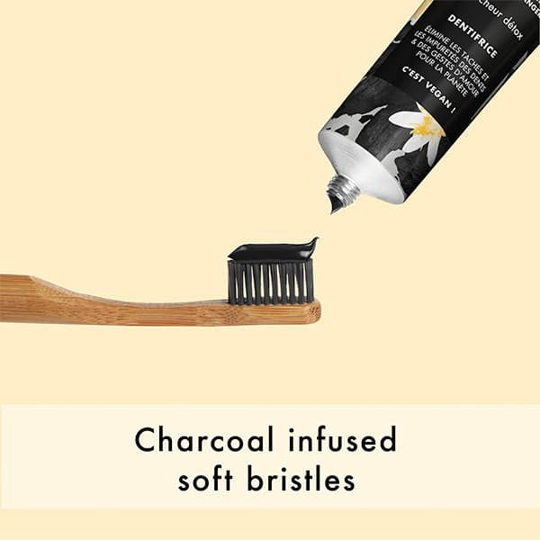 Charcoal-Infused Toothbrush Soft 1pc