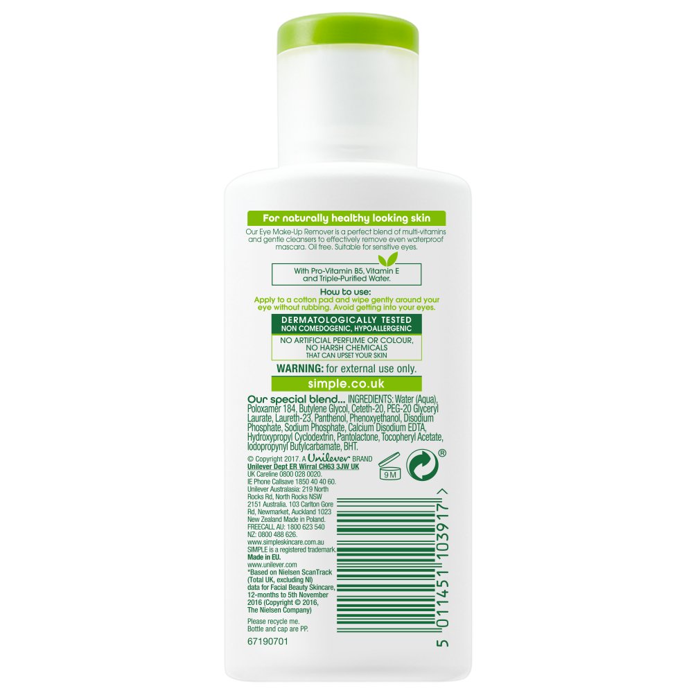 Eye Makeup Remover 125ml 125ml