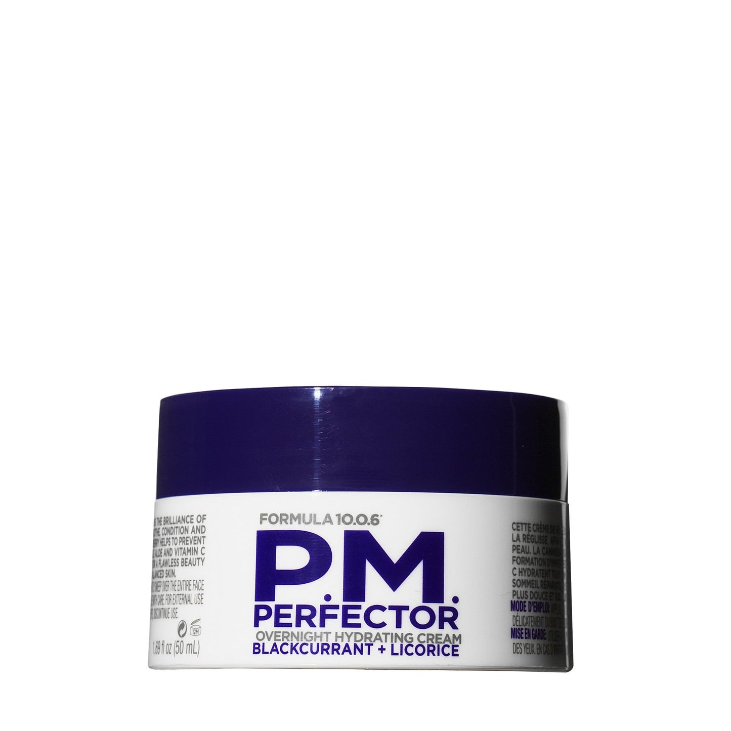 PM Perfector Overnight Hydrating Night Cream Blackcurrant + Licorice 50ml Purple|50ml