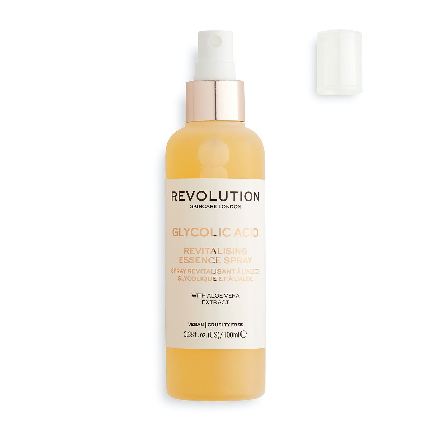 Revitalising Essence Hydrating Spray Glycolic Acid & Aloe Vera Extract 100ml 100ml