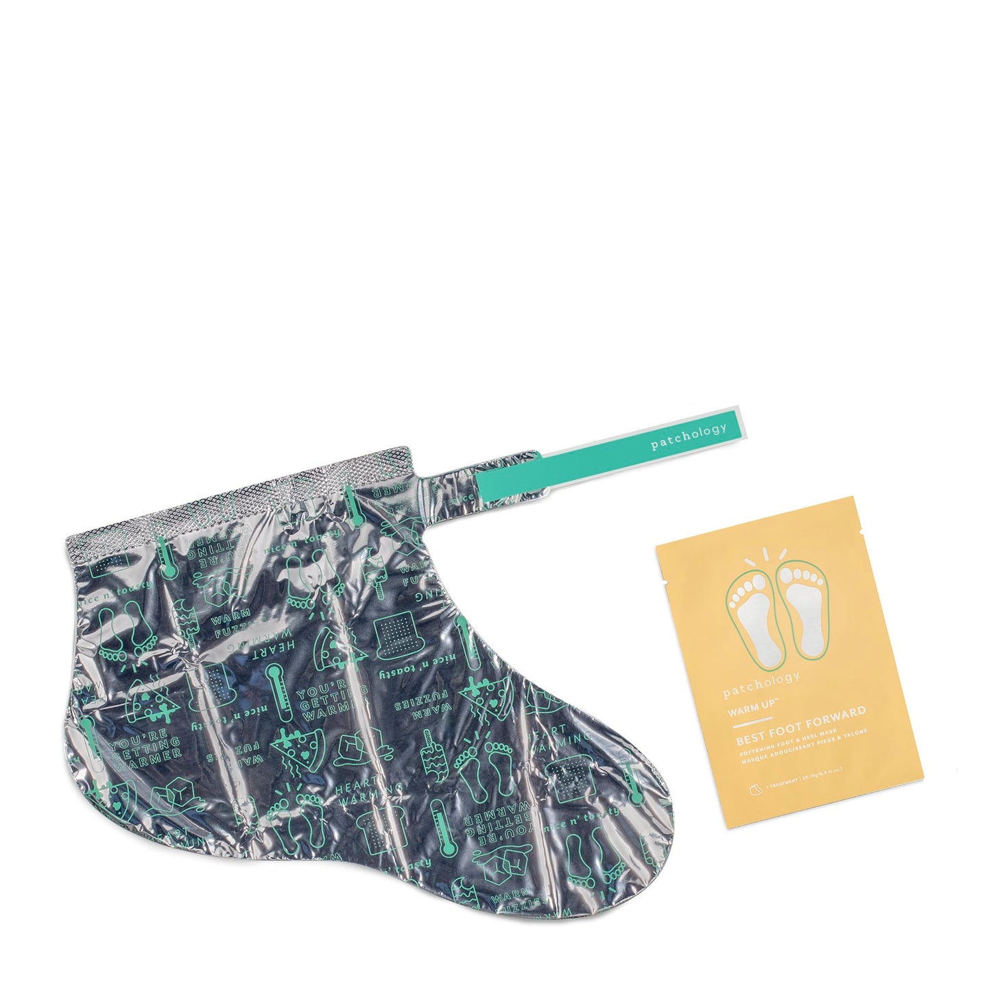 Warm Up Best Foot Forward Softening Foot & Heel Mask 1 pair