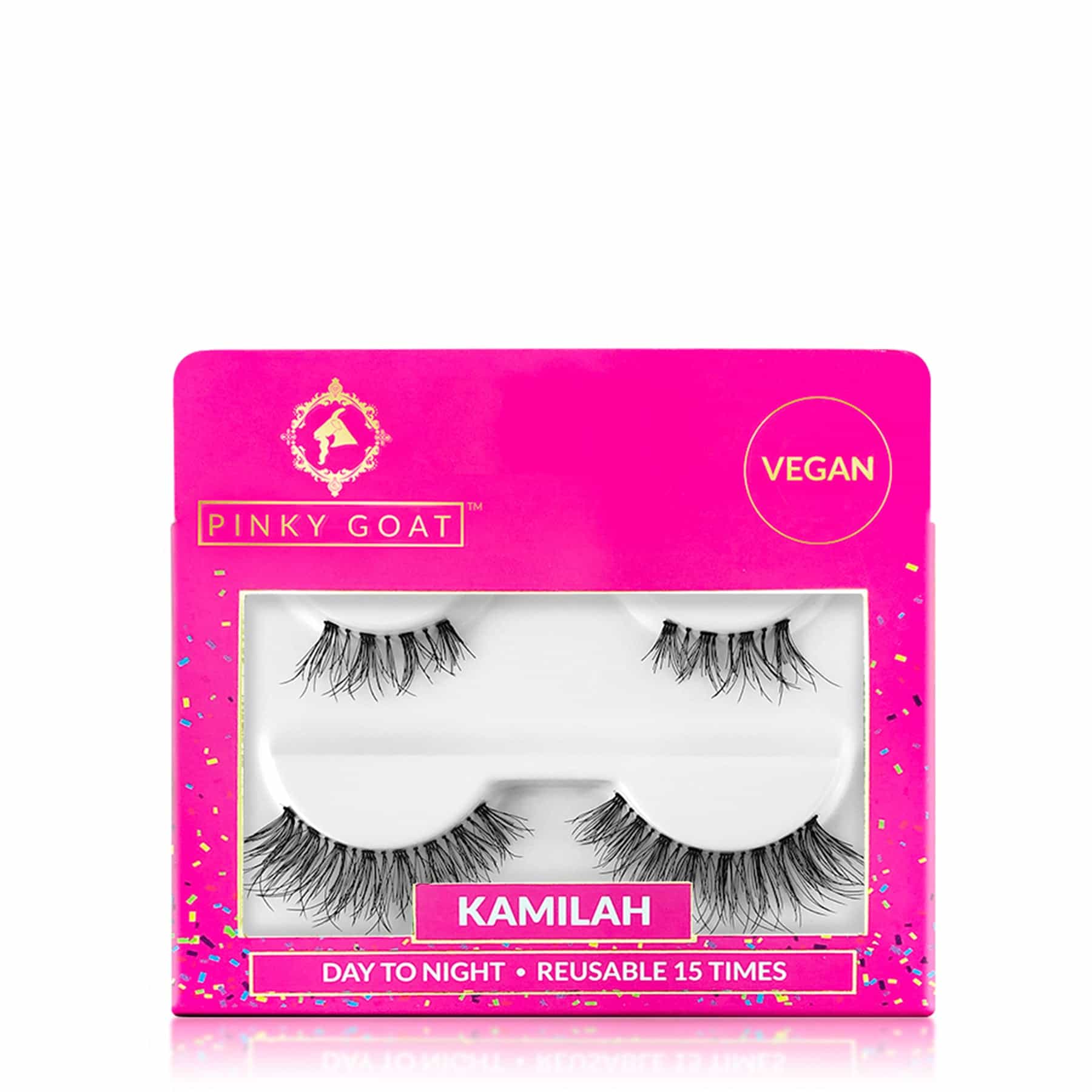 Buy Pinky Goat Kamilah False Eyelashes Duo Kit Watsons UAE