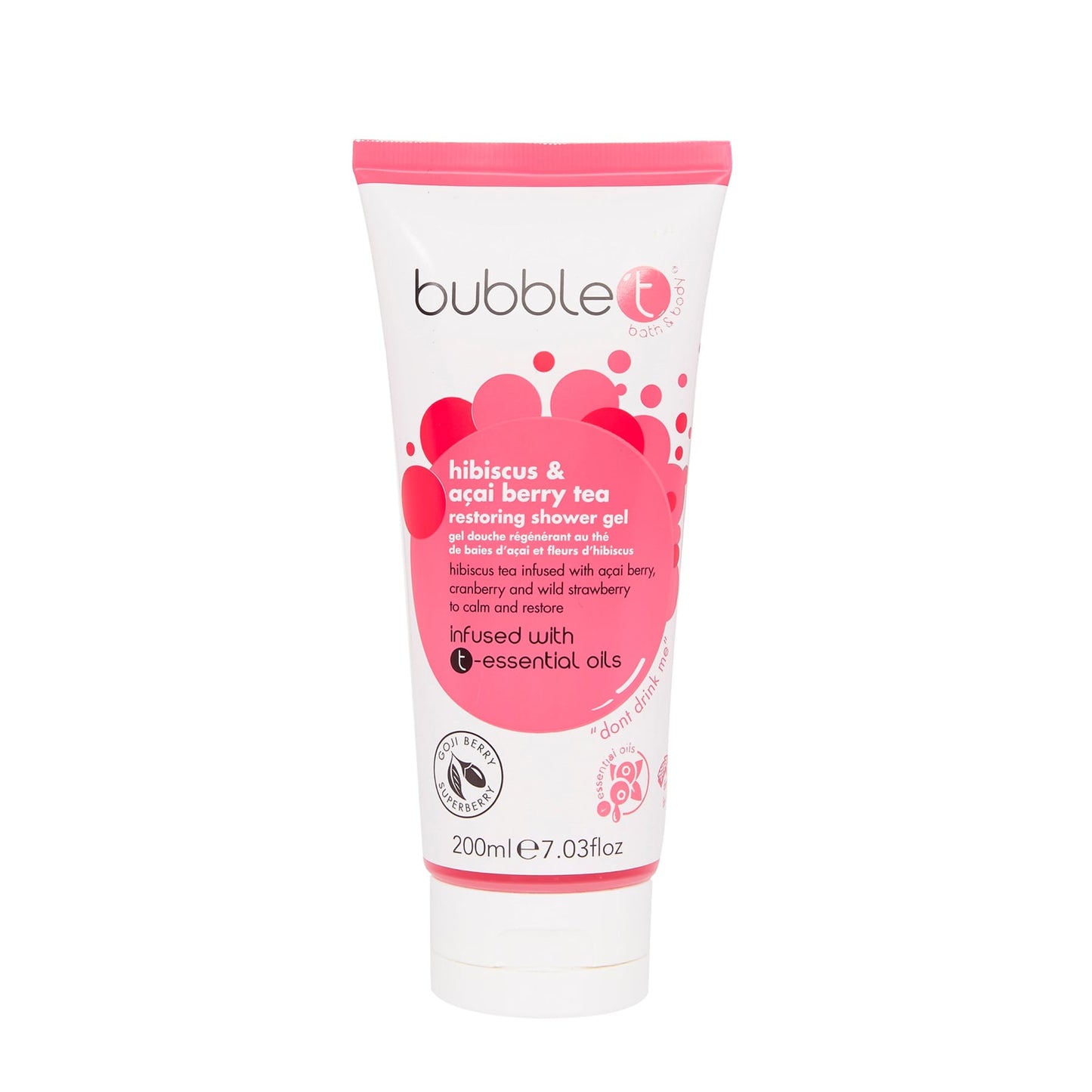 Shower Gel Hibiscus & Acai Berry Tea 200ml 200ml