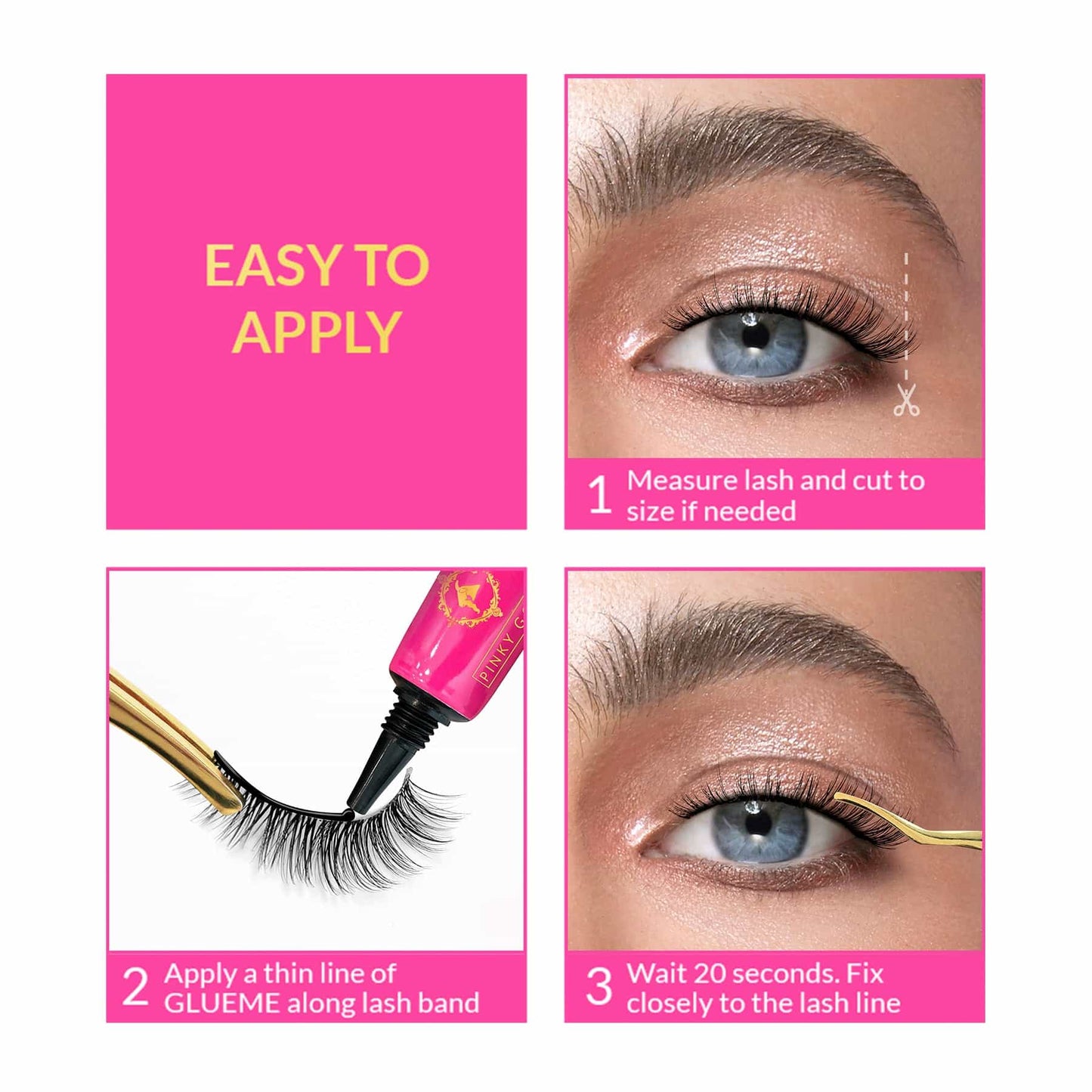 Celina Natural Vegan False Eyelashes 1 pair