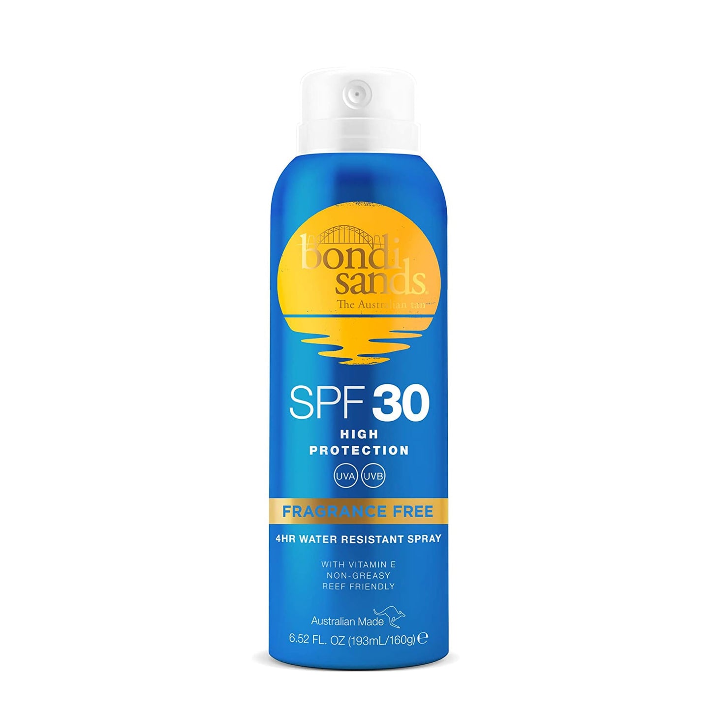 SPF30 Aerosol Mist Spray Fragrance Free 160g 160g