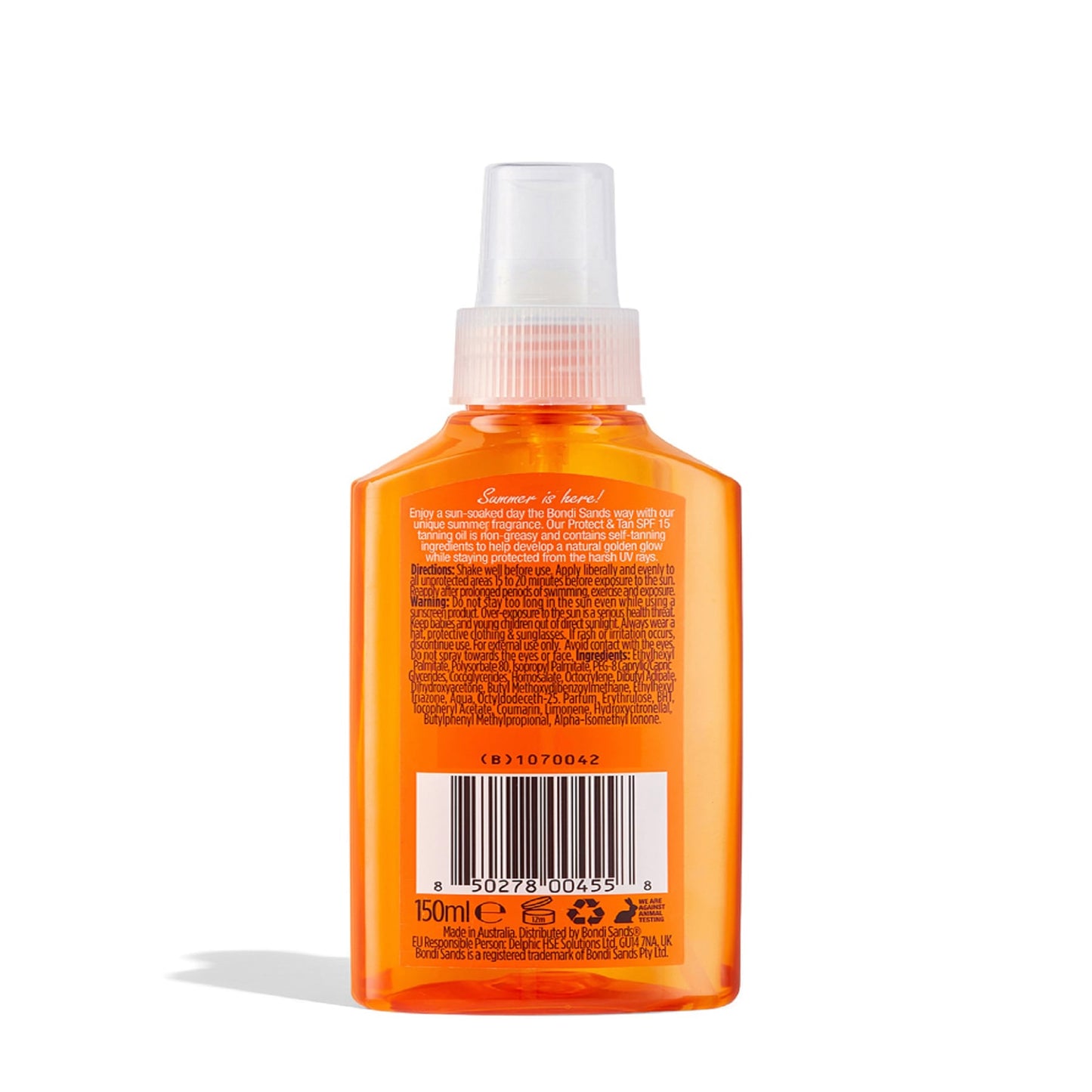 Protect & Tan SPF15 150ml 150ml