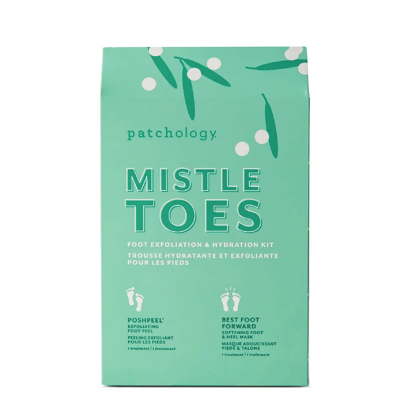 Mistle Toes Foot Exfoliation & Hydration Kit 2 x 8g