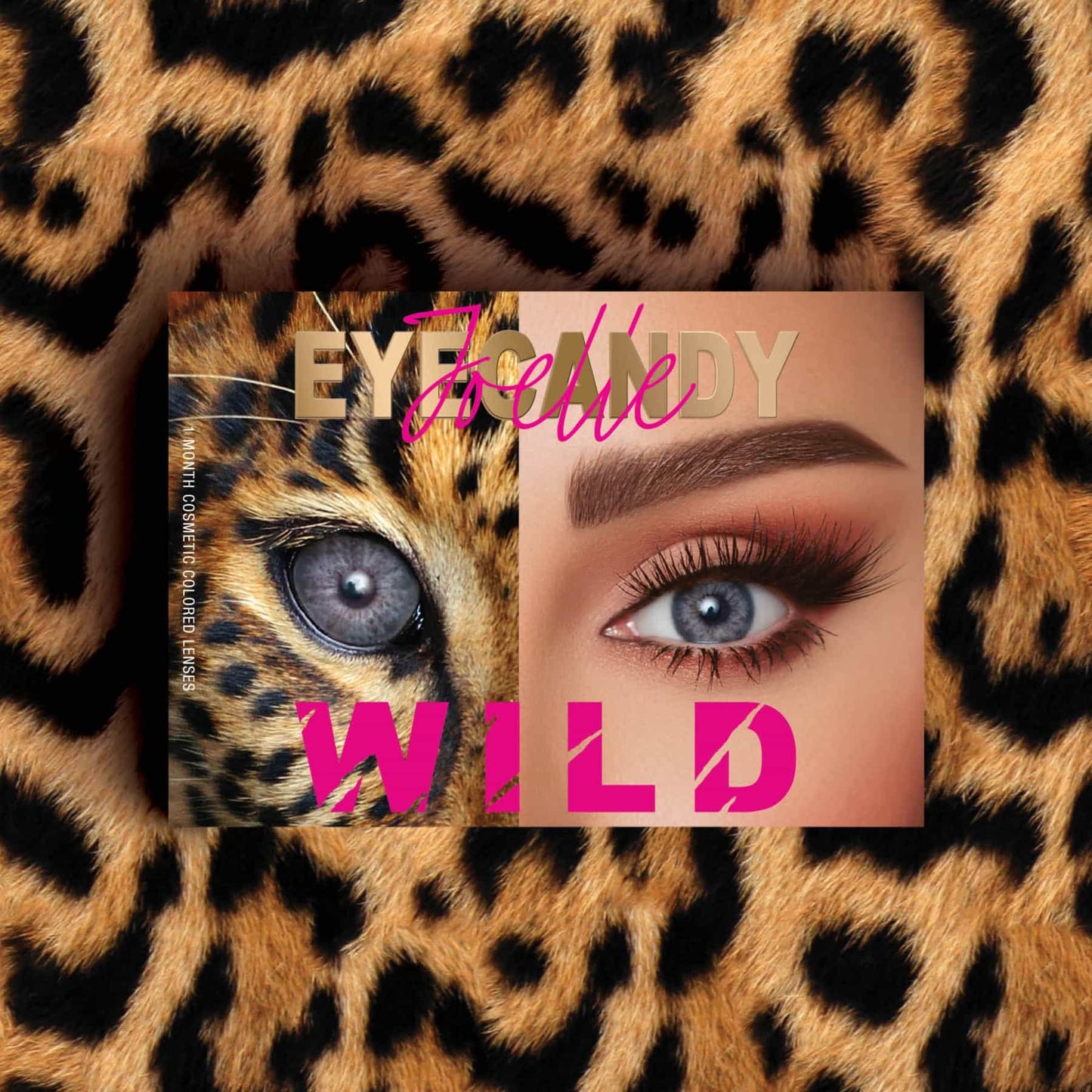 Monthly Colored Contact Lens B11 Leopard|93g