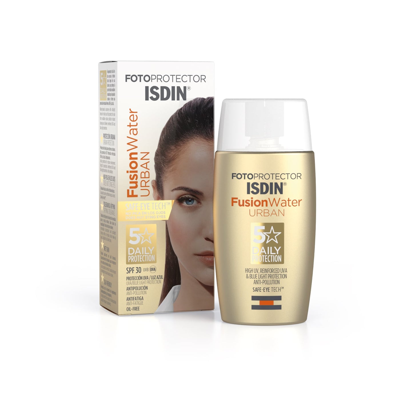 Fotoprotector Fusion Water Urban SPF30 Sunscreen 50ml White|50ml