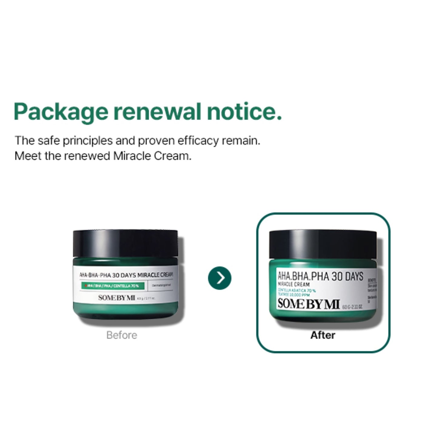 Some By Mi 30 Days Miracle Face Cream AHA-BHA-PHA 60g